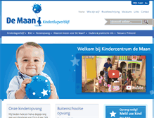 Tablet Screenshot of kdv-demaan.nl
